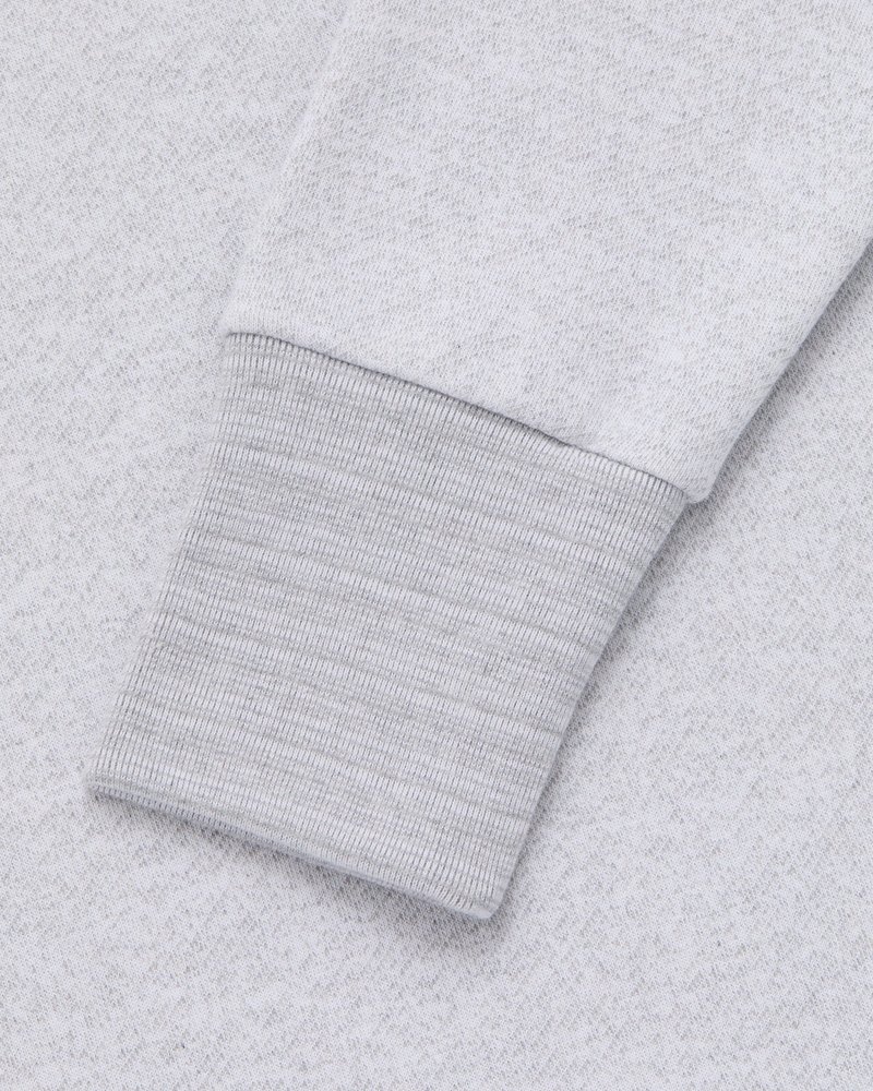 cardigan con zip intera in pile maculato ovo di tops octobers very own grigio